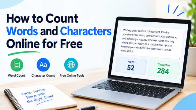 How to Count Words and Characters Online for Free